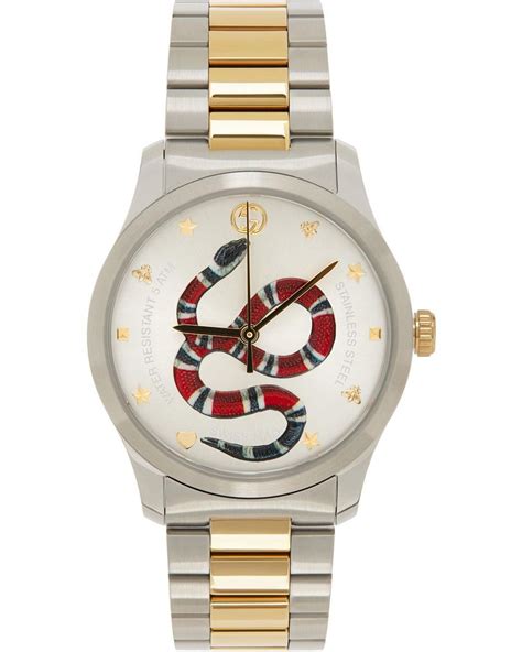 gucci kingsnake watch.